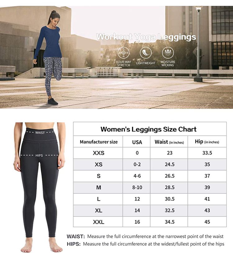 High Waist Solid Color Leggings for Fitness Running